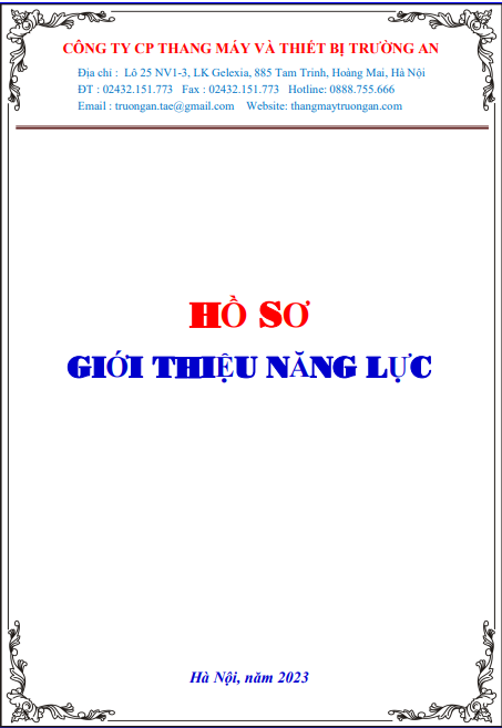 Thang máy Trường An